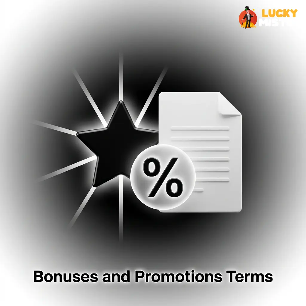 LuckyMister bonuses and promotions terms including wagering requirements, eligibility, and expiry conditions for UK players
