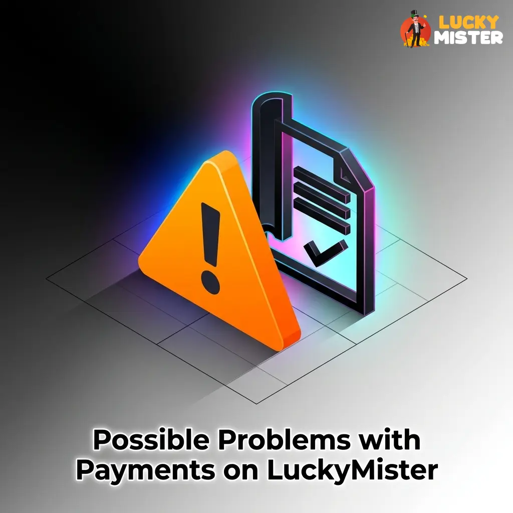 LuckyMister payment issues guide covering declined deposits, pending withdrawals, crypto errors, card rejections, and KYC problems